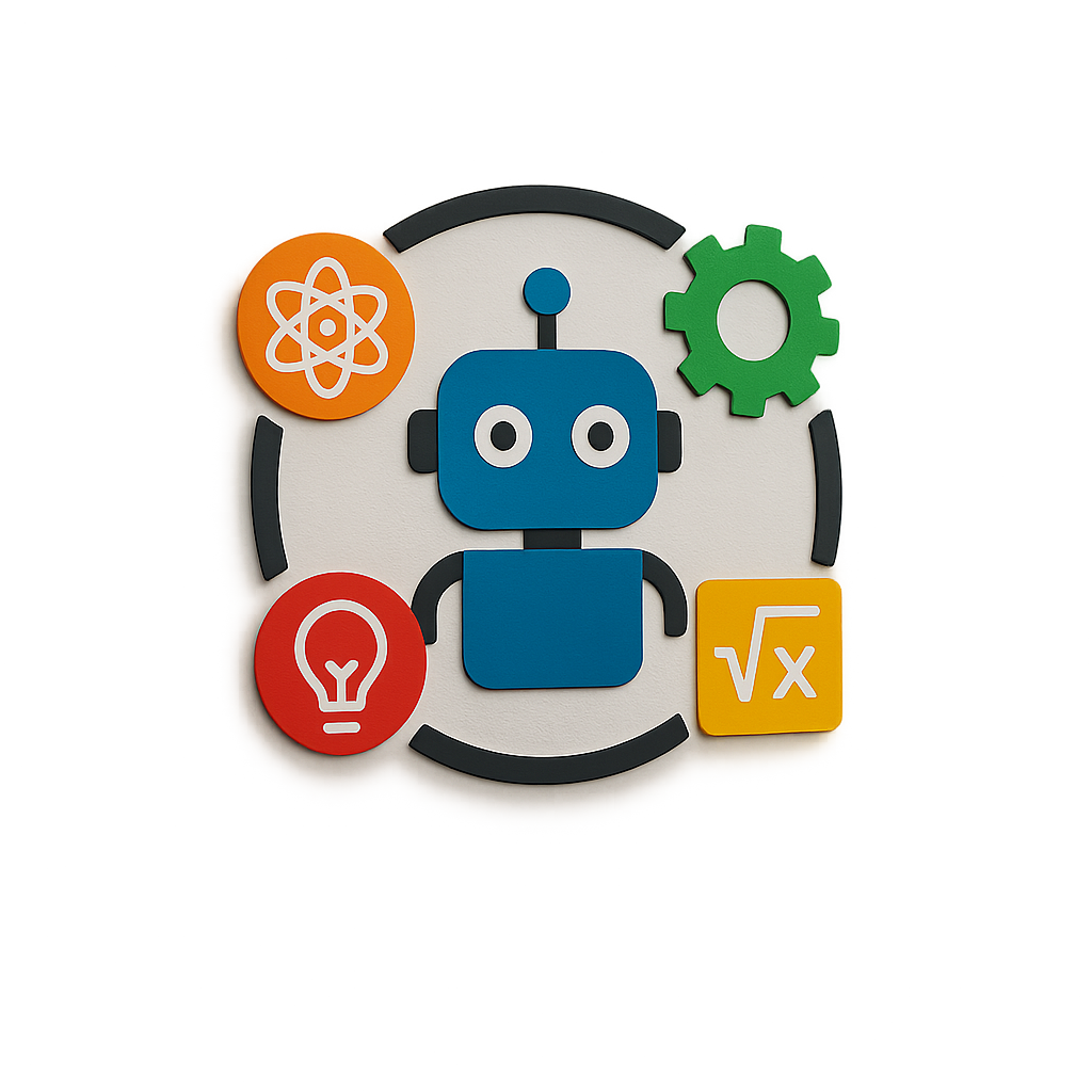 STEM Learning Center logo - sleek and modern design representing an educational partner that trusts Robokido Tech